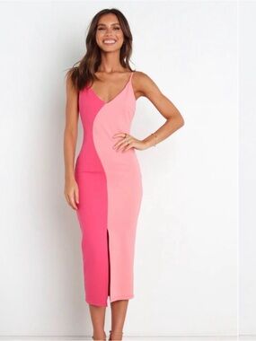 Petal and Pup Camela Pink Midi Dress